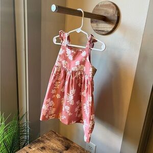 Petit bateau Floral Pink Sleeveless Dress